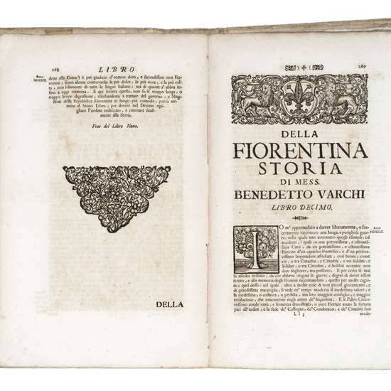 Storia Fiorentina, nella quale principalmente si contengono l'ultime Revoluzioni della Repubblica Fiorentina e lo stabilimento del Principato nella Casa de' Medici...