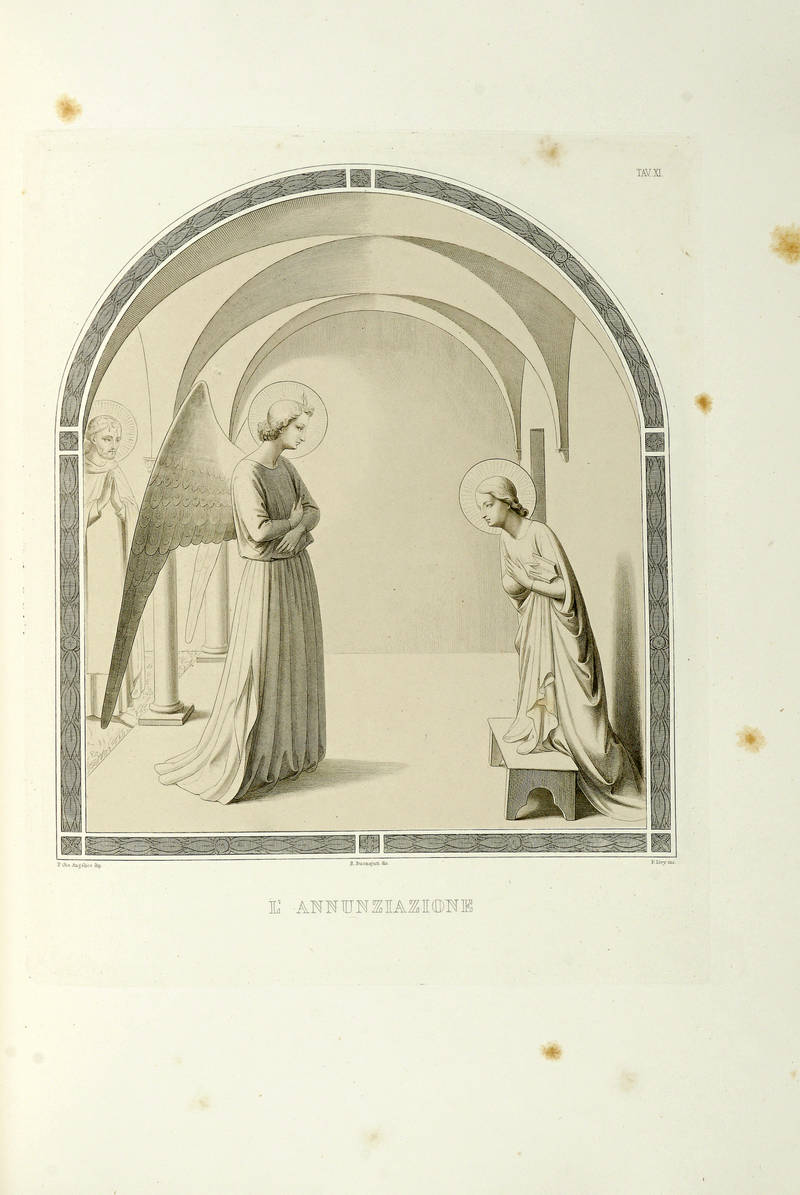 San Marco, convento dei Padri Predicatori in Firenze, illustrato e inciso principalmente nei dipinti del B. Giovanni Angelico, con la Vita dello stesso pittore, e un sunto storico del Convento medesimo. San Marco, convento dei Padri Predicatori in Firenze, illustrato e inciso principalmente nei dipinti del B. Giovanni Angelico, con la Vita dello stesso pittore, e un sunto storico del Convento medesimo.