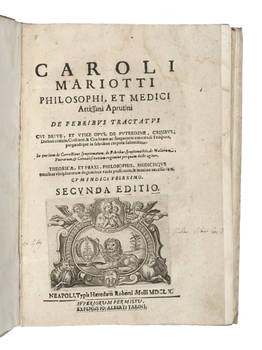 De Febribus Tractatus cui breve, et utile opus, de putredine, crisibus, diebus criticis, coctione, & eruditate, ac sanguinem emittendi tempore purgandique in febribus corpota subnectitur...Secunda Editio.