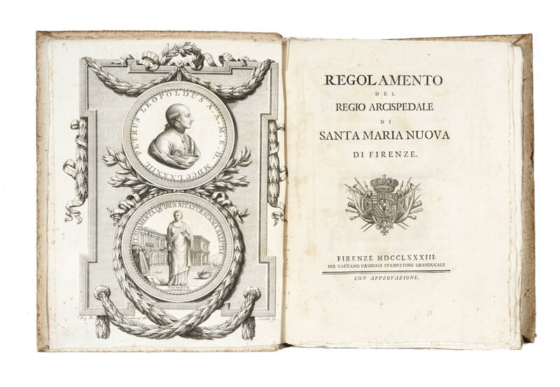 Regolamento del Regio Arcispedale di Santa Maria Nuova di Firenze. Regolamento del Regio Arcispedale di Santa Maria Nuova di Firenze.
