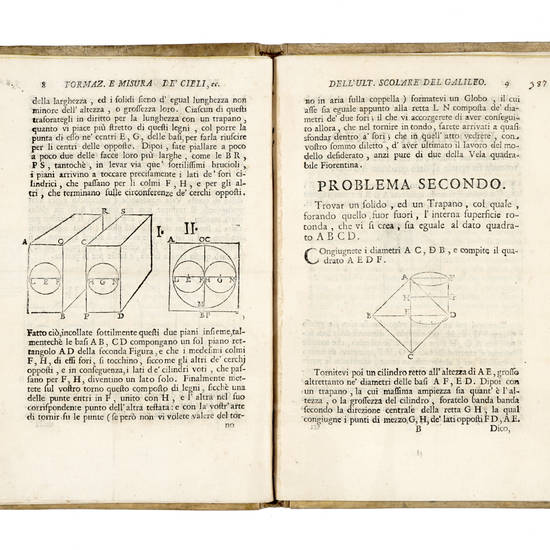 Al Serenissimo Principe di Toscana, formazione, e misura di tutti i cieli con la struttura , e quadratura esatta dell'intero, e delle parti di un nuovo Cielo ammirabile, e di uno degli antichi delle Volte regolari degli Architetti. Curiosa esercitazione m