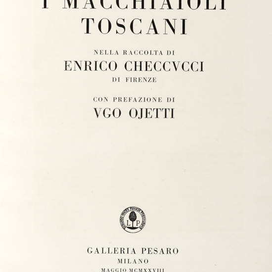 Raccolta di Enrico Checcucci. Milano, Galleria Pesaro, 1928-1929.
