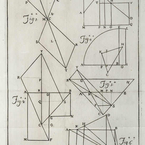 De Centro Aequilibrii/ Disquisitio Physico-Mathematica/ cui/ Adiunctae sunt Aliquos Propositiones/ Physico-Mathematicae/ De Aequilibrio/ quas publice propugnandas suscipit/ Facta cuilibet opponendi facultate/ Iacobus Mariscottus/ Bononiensis...