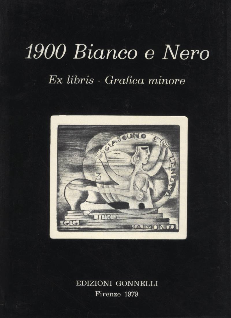 1900 BIANCO e NERO Ex libris - Grafica Minore