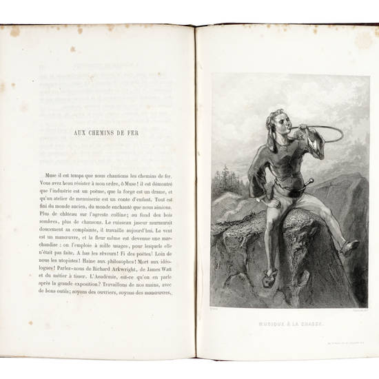 Les symphonies de l'hiver. Illustrations de Gavarni.