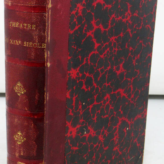 THEATRE (Le) inédit du XIX.e siècle. Recueil de pièces de divers auteurs...et orné de 13 magnifiques eaux-fortes par MM. Teyssonnières, Toussaint, Lallemand et Gaujean d'après les dessins de M. Henri Allouard.