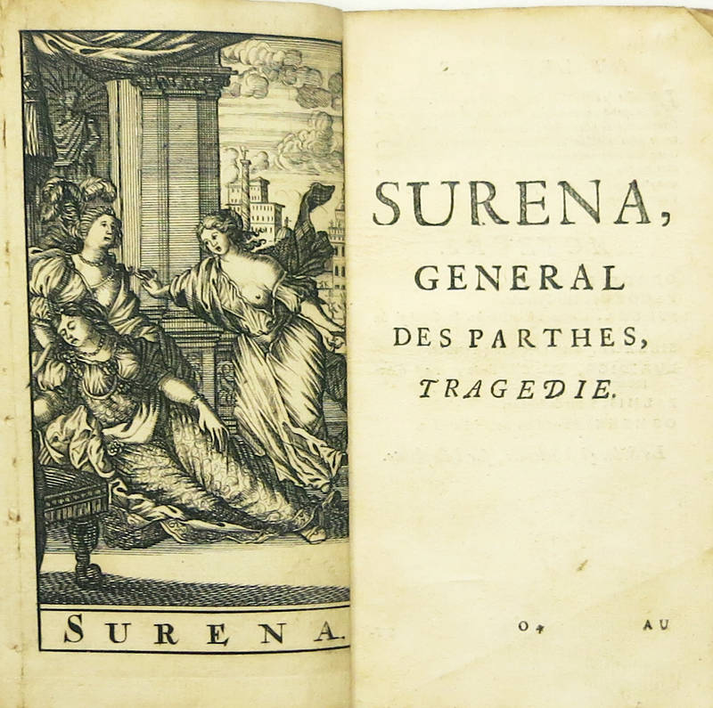 Surena, general des parthes. Tragédie. (Estr.).