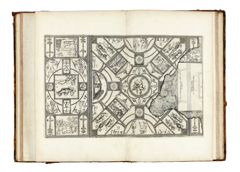 Pitture Antiche del Sepolcro de Nasonii nella Via Flaminia disegnate. ed intagliate alla similitudine degli Antichi Originali...Descritte, & Illustrate a Gio. Pietro Bellori. (Solo Tavole).