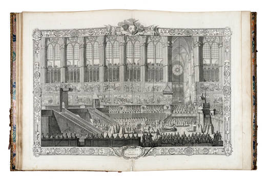 SACRE (Le) de Louis XV, Roy de France et de Navarre, dans l'Eglise de Reims, le Dimanche XXV Octobre MDCCXXII.