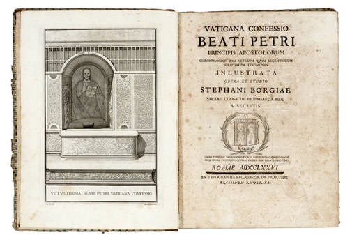 Vaticana confessio Beati Petri principis apostolorum chronologicis tam veterum quam recentiorum scriptorum testimoniis illustrata...