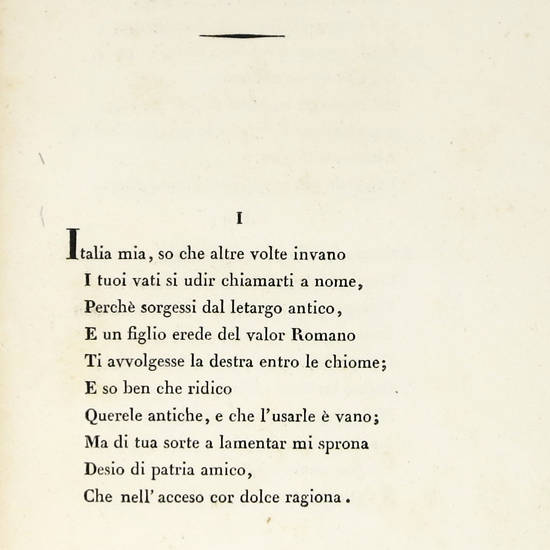 Il Congresso di Vienna. Canzone.