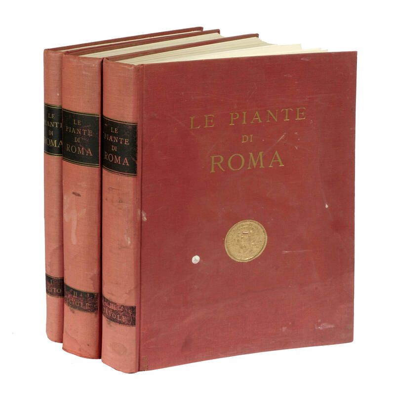 Le Piante di Roma. Vol. 1 (Testo) - Vol. 2-3 (Tavole).