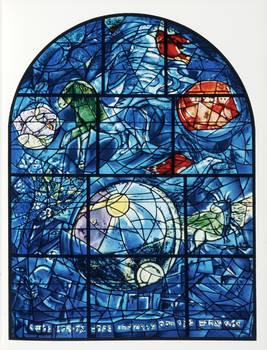 Les vitraux de Chagall 1957-1970. Post-face de Charles Marq.