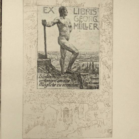 Neue deutsche Exlibris. Zweite Folge.