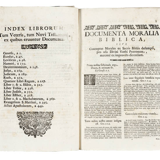 Documenta moralia biblica cum auctoritatibus SS. Petrum desumpta ex praecipuis libris, maxime historialibus, tam veteris, quam novi Testamenti... Documenta moralia biblica cum auctoritatibus SS. Petrum desumpta ex praecipuis libris, maxime historialibus, tam veteris, quam novi Testamenti...