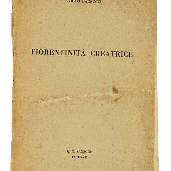 Fiorentinità creatrice.
