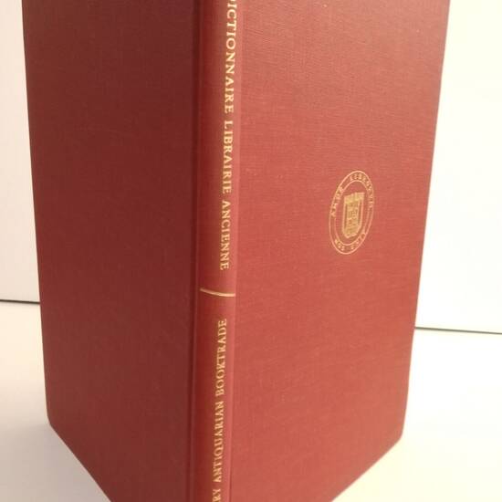 Dictionnaire à l'Usage de la Librairie Ancienne pour les Langues Francois, Suédoise, Danoise, Italienne, Espagnole, Hollandaise...