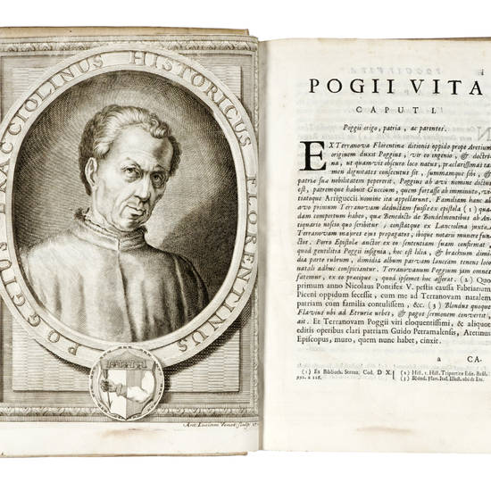 Historia Florentina nunc primum in lucem edita, notisque et auctoris vita illustrata ab Jo.Baptista Recanato, patritio veneto, academico Florentino.