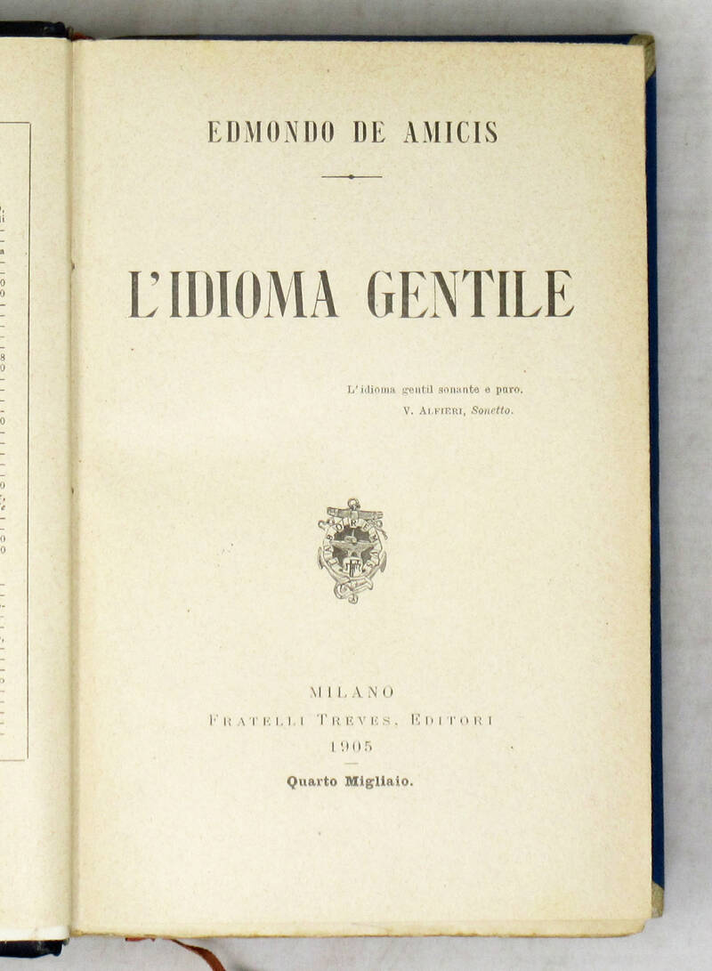 L'idioma gentile. L'idioma gentile.