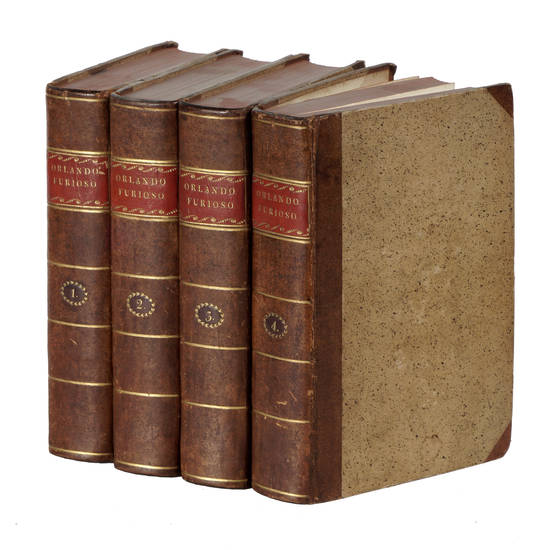 Orlando Furioso... (Voll. I-IV).
