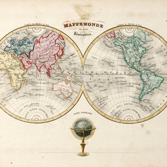 Atlas universel de Géographie ancienne et moderne a l'usage des pensionnats...Edition revue avec soin et contenant les dernières annexions. Atlas universel de Géographie ancienne et moderne a l'usage des pensionnats...Edition revue avec soin et contenant les dernières annexions.