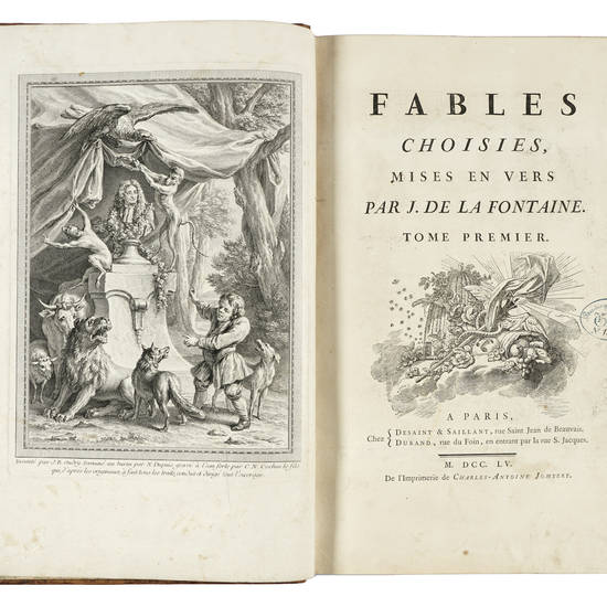 Fables choisies, mises en vers..Tome premier (- quatrieme). Fables choisies, mises en vers..Tome premier (- quatrieme).