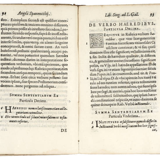 Liber singularis ad L. Gallus. ff. de lib. & Post.