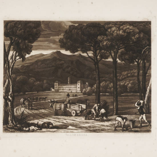 The Great Sanctuaries of Tuscany, Vallombrosa, Camaldoli, Laverna...Original drawings, by the late reverend Edward Bury.