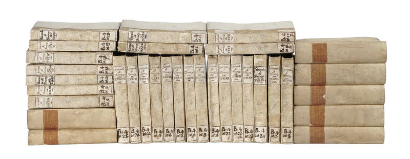 GIORNALE DE' LETTERATI pubblicato in Firenze (poi) in Pisa. Tomo I, p. I (1742)-Tomo VII, p. III (1759), Tomo I, n.s. (1771)-Tomo XIV (1774). GIORNALE DE' LETTERATI pubblicato in Firenze (poi) in Pisa. Tomo I, p. I (1742)-Tomo VII, p. III (1759), Tomo I, n.s. (1771)-Tomo XIV (1774).