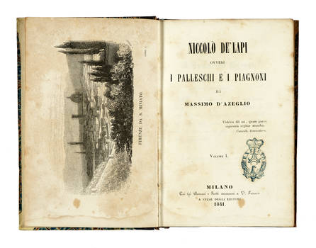 Niccolò de' Lapi ovvero i Palleschi e i Piagnoni. (Voll. I-II).