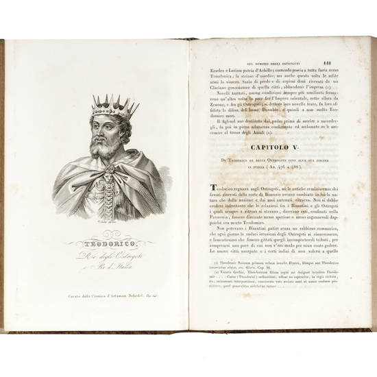 Storia dei dominii stranieri in Italia dalla caduta dell'Impero Romano in occidente fino ai nostri giorni. ( Vol. I-Vol. VI ).