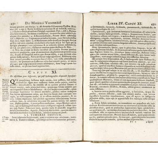 De morbis venereis Libri sex...Editio prima veneta post Lugdunensem aucta et emendata. De morbis venereis Libri sex...Editio prima veneta post Lugdunensem aucta et emendata.