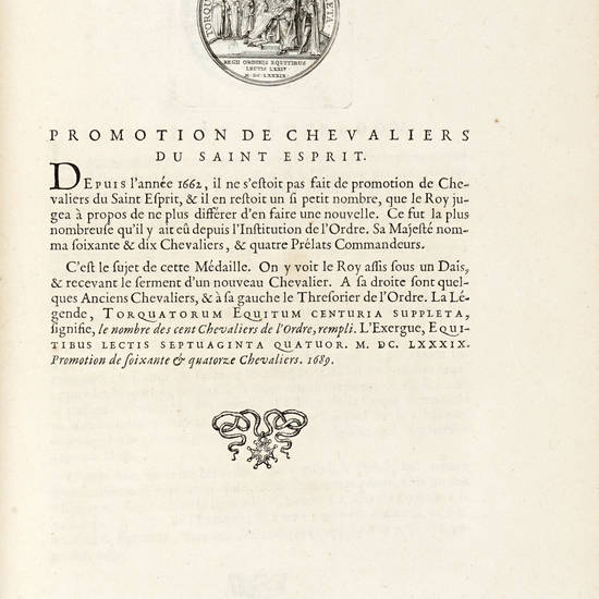 MEDAILLES sur les principaux evenements du Regne de Louis le Grand, avec des explications historiques. Par l'Acadèmie royale des Mèdailles & des Inscriptions.