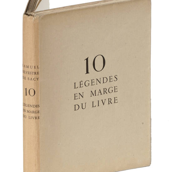 Dix légendes en marge du livre. Eaux-fortes de Jean Bruller.