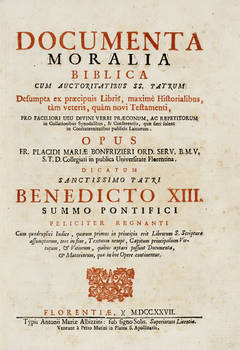 Documenta moralia biblica cum auctoritatibus SS. Petrum desumpta ex praecipuis libris, maxime historialibus, tam veteris, quam novi Testamenti...