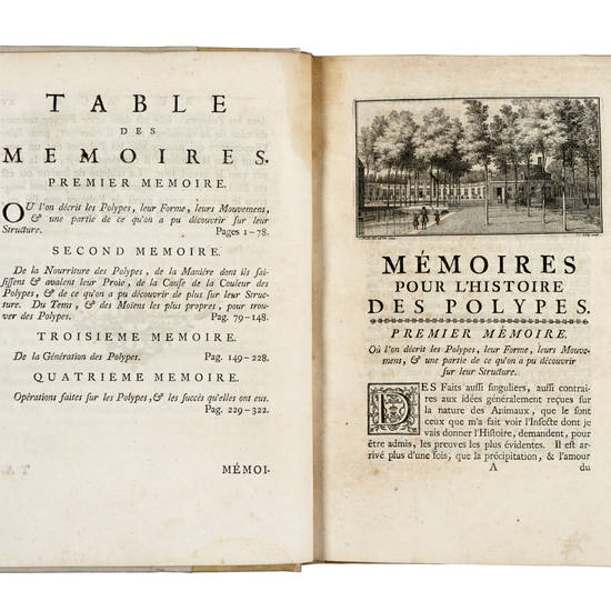 Mémoires, pour servir à l'Histoire d'un genre de Polypes d'eau douce, à bras en forme de cornes.