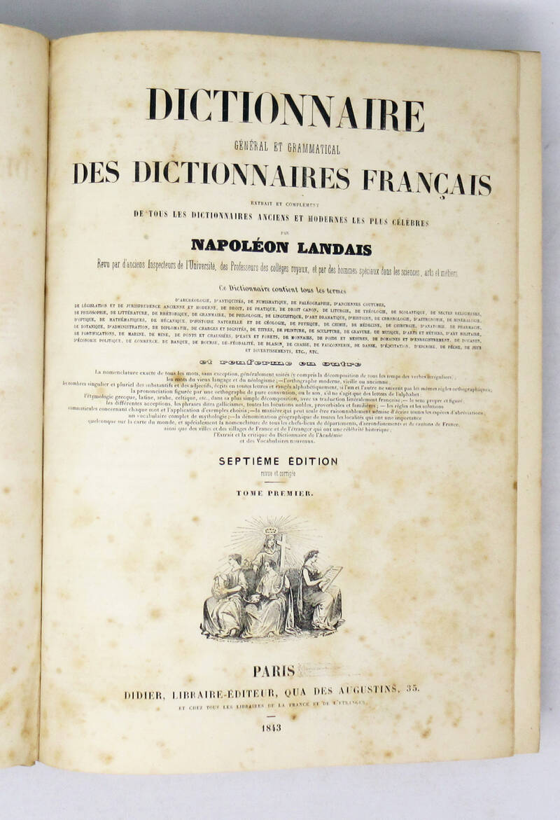 Dictionnaire général et grammatical des dictionnaires français... Dictionnaire général et grammatical des dictionnaires français...