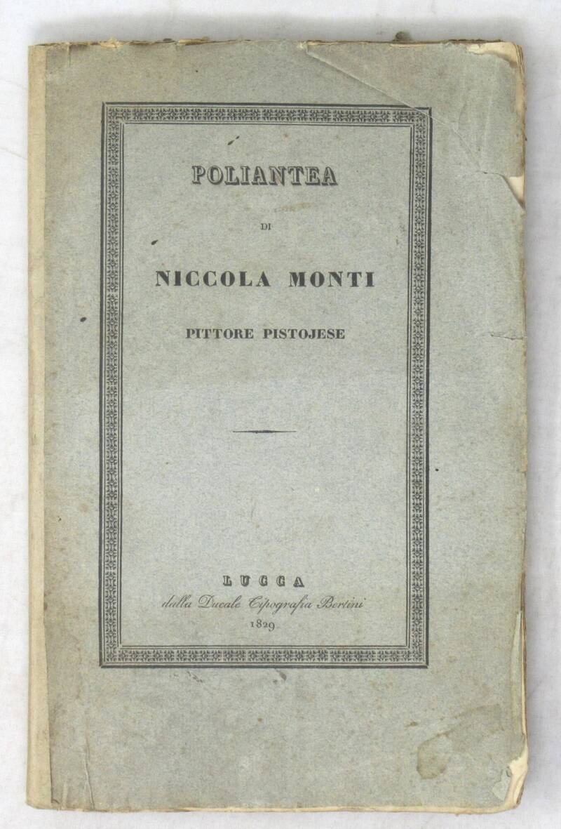 Poliantea di..., pittore pistojese.