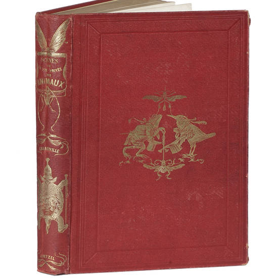 Vie privée et publique des animaux. Vignettes par Grandville, publiée Sous la Direction de P. F. Stahl... Edition complète, revue et augmentée.