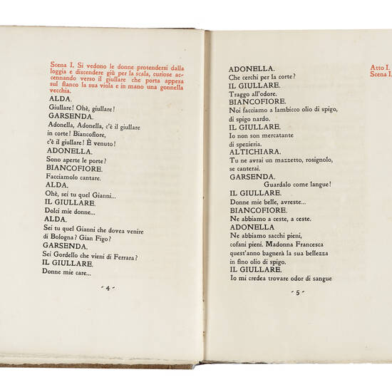 Francesca da Rimini. Tragedia....rappresentata in Roma nell'anno a di IX del mese di Dicembre 1901.