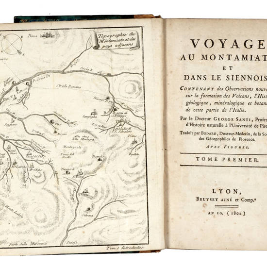 Voyage au Montamiata et dans le Siennois...Traduit per Bodard.