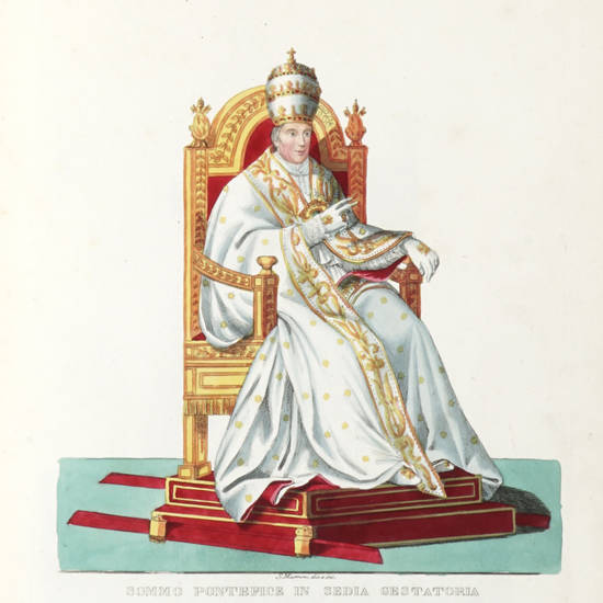 Raccolta dei principali costumi religiosi e militari della Corte Pontificia, disegnati e incisi da Salvatore Marroni. Raccolta dei principali costumi religiosi e militari della Corte Pontificia, disegnati e incisi da Salvatore Marroni.