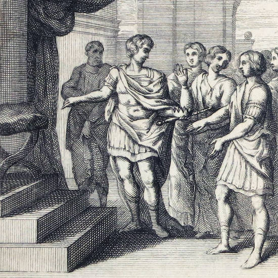 Pertharite, Roy des Lombards. Tragédie. Suivant la Copie imprimée a Paris, 1662. Marque "Quaerendo" (Elzevir).