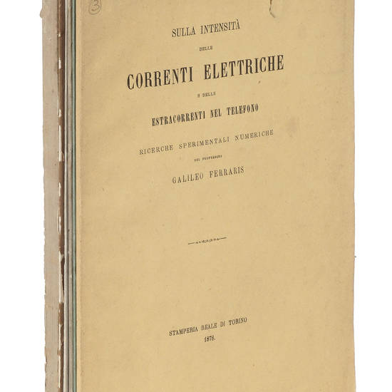 Raccolta di 6 opuscoli sull'elettricità.