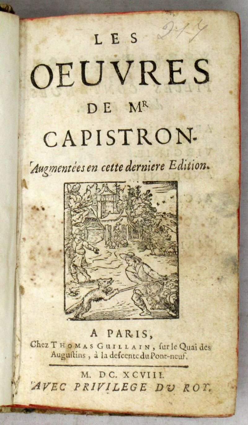 Les oeuvres, augmentées en cette derniere Edition. Les oeuvres, augmentées en cette derniere Edition.