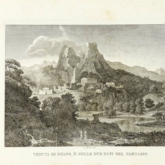 Viaggio di Anacarsi il Giovane nella Grecia verso la metà del quarto secolo avanti l'era volgare... (Atlante)
