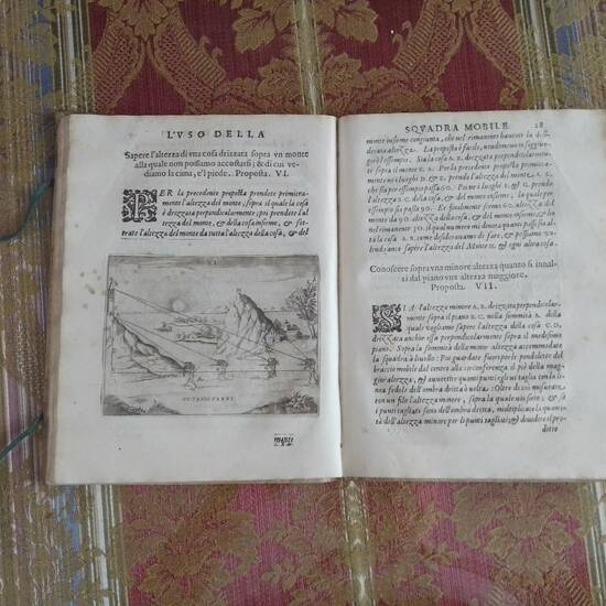 L'uso della Squadra Mobile con la quale per Teorica et Pratica si Misura Geometricamente ogni distanza altezza, e profondità....il tutto con le sue Dimostrationi intagliate in Rame... L'uso della Squadra Mobile con la quale per Teorica et Pratica si Misura Geometricamente ogni distanza altezza, e profondità....il tutto con le sue Dimostrationi intagliate in Rame...
