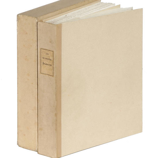Les oeuvres de Maistre...Les Lais-Le Testament-Poésies diverses, présentées dans leur texte définitif par Albert Pauphilet et ornées de bois gravés par Ch. Picart Le Doux. Les oeuvres de Maistre...Les Lais-Le Testament-Poésies diverses, présentées dans leur texte définitif par Albert Pauphilet et ornées de bois gravés par Ch. Picart Le Doux.