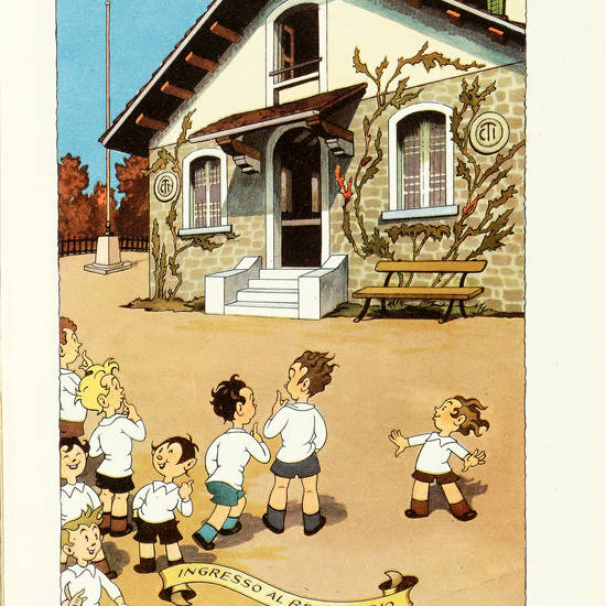 Il sogno di tre betulle [...] con illustrazioni a colori di Antonio Rubino.