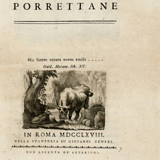 Delle Terme Porrettane. Delle Terme Porrettane.